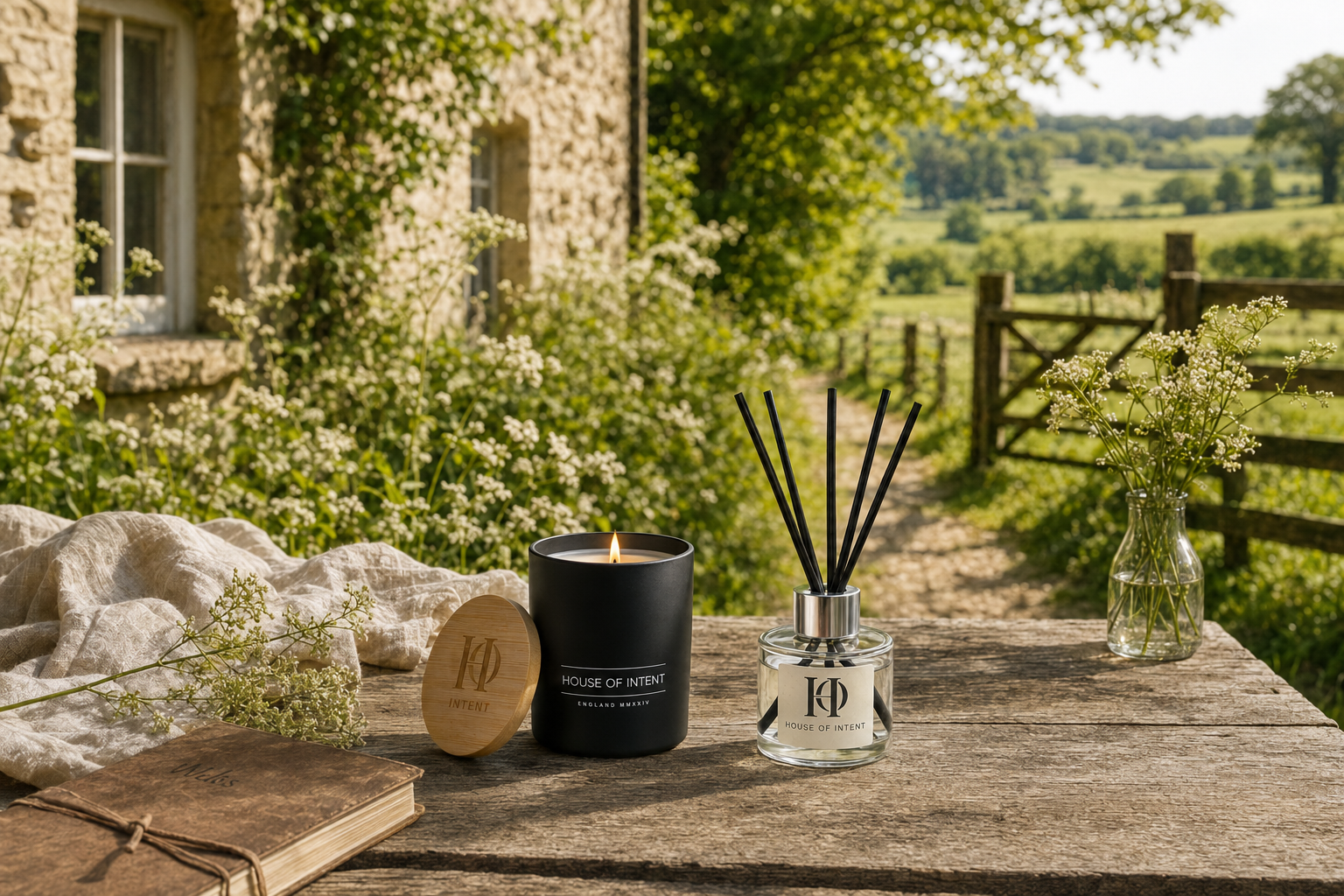 The Ground Layer — WALK candle and Summer Walk diffuser by House of Intent
