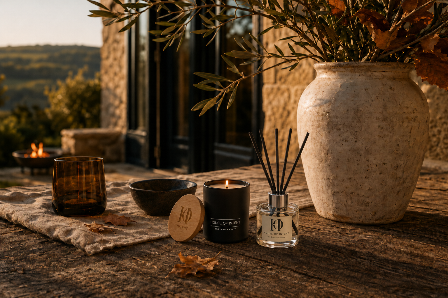The Unwind Layer — SMOKE candle and Summer Smoke diffuser by House of Intent