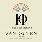 Van Outen x House of Intent Pride 2026 limited edition label detail